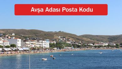 Avşa Adası Posta Kodu