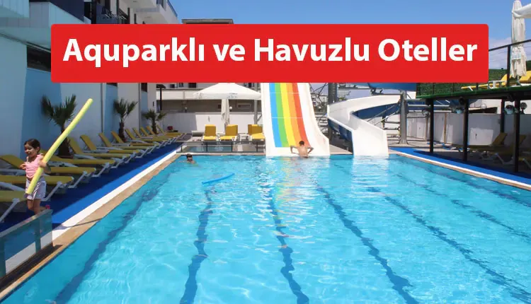 Avşa Adası Aquparklı ve Havuzlu Oteller